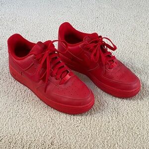 Nike Men's Bold Red Sneakers